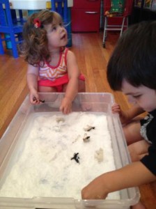 Frozen Sensory Bin