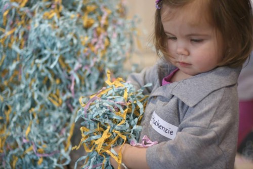 Messy Artist Sensory Bin