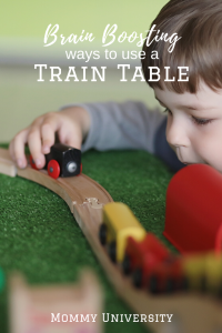 Brain Boosting Ways to Use a Train table