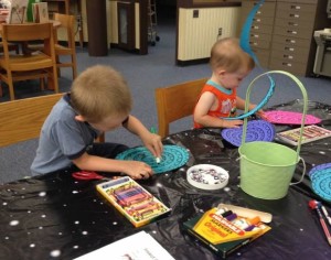 Drop-in crafts at your local library are a great way to get crafty and boost creativity!