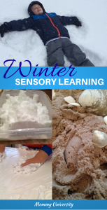 winter sensory learning