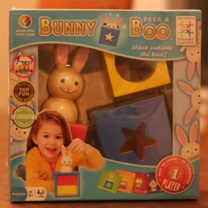 Bunny Peek-A-Book Toy