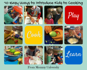 Introduce kids to cooking