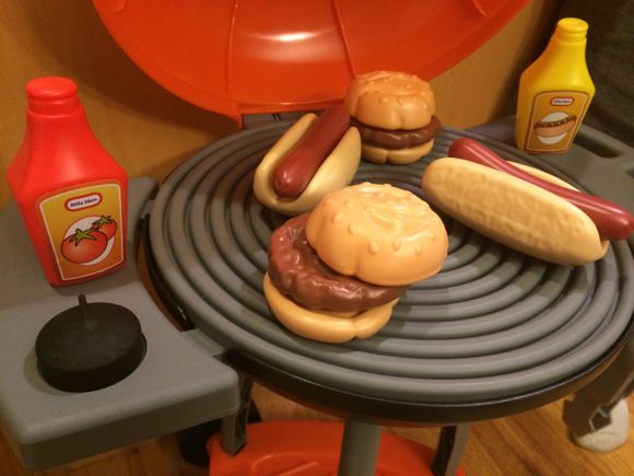 little tikes sizzle & serve grill