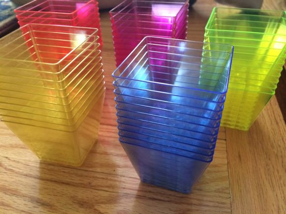 The bright and vibrant colors of the stacking cups makes this toy perfect for learning colors!