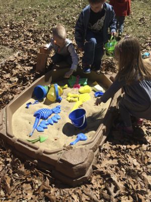 The kids had so much fun looking for dinosaurs and fossils.