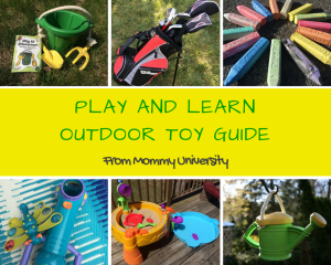 Play and Learn Outdoor Toy Guide