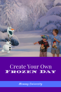 Create Your Own Frozen Day