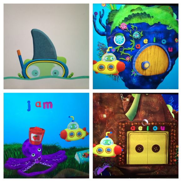 Tiggly Submarine Collage