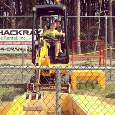 Diggerland with Dad