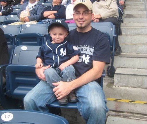Yankee Game with Dad