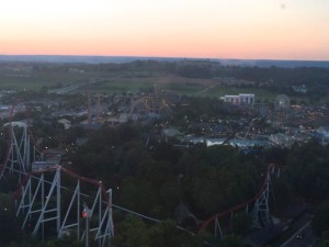 Hersheypark View from Kissing Tower