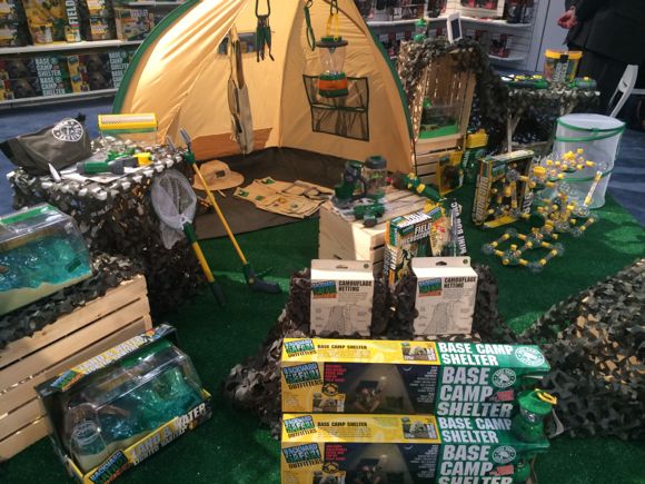 At Toy Fair NYC, we were introduced to many products in the Backyard Safari line!