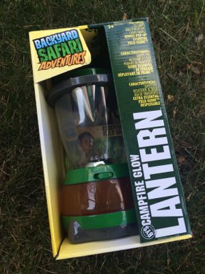 Backyard Safari Campfire Glow Lantern