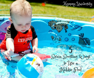 Brain Boosting Ways to Use a Kiddie Pool