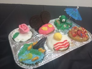 Here are all the cupcakes Tyler made!
