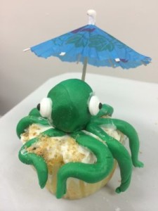 Chef It Up Octopus Cupcake