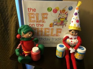 Elf on the Shelf Birthday Tradition