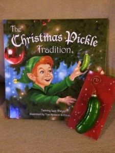 The Christmas PIckle Book and Ornament