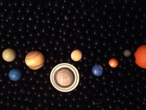 Solar System Sensory Bin