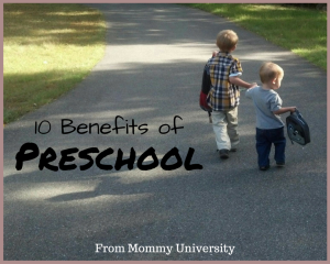 Benefits of Preschool