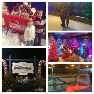 We had so much fun meeting Santa, enjoying storytime, ice skating and seeing Santa's reindeer at Hersheypark!