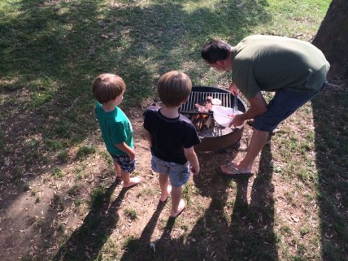 Cooking While Camping