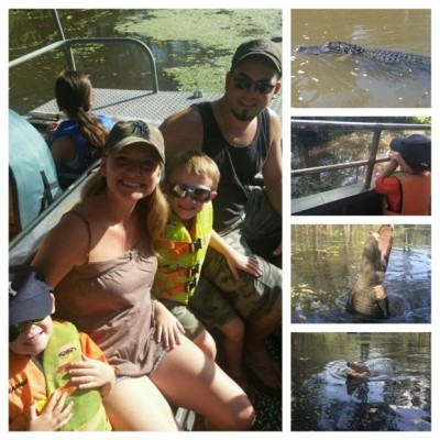 Getting to experience a swamp tour is an amazing adventure our family will never forget!