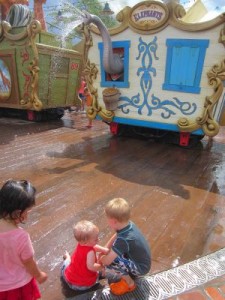 There are so many opportunities to get wet at Disney World so make sure you bring extra clothes for your little one!