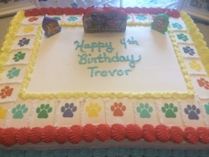 Paw Patrol Birthday Cake