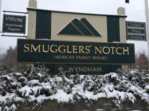 Smugglers' Notch Welcome Sign
