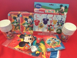 Disney Kids Party Supplies