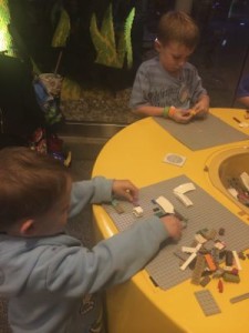 My boys love building their own Lego cars at the Lego Store at Disney Springs!