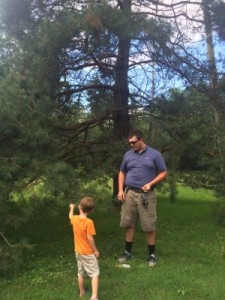 Hands-On Learning During Nature Walk at Shawnee Inn