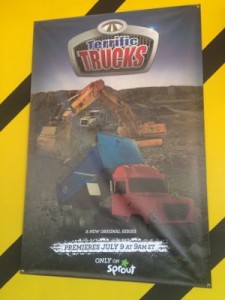 Terrific Trucks Premiere Poster