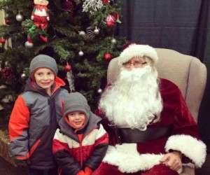 Santa at Turtle Back Zoo