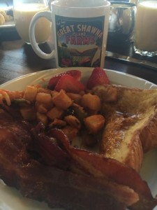 Breakfast at Shawnee Inn