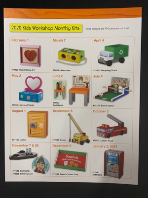 home depot building kits for kids