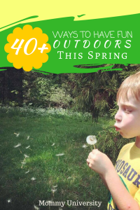 Ways to Have Fun Outdoors This Spring