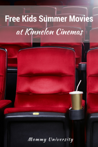 Free Kids Summer Movies at Kinnelon Cinemas