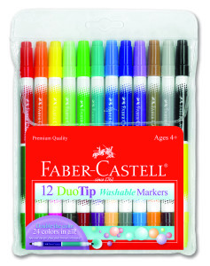Faber Castell DuoTip Washable Markers