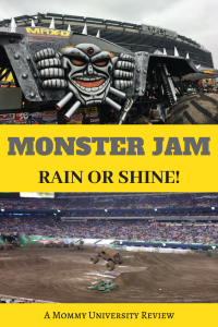 Monster Jam Rain or Shine Review