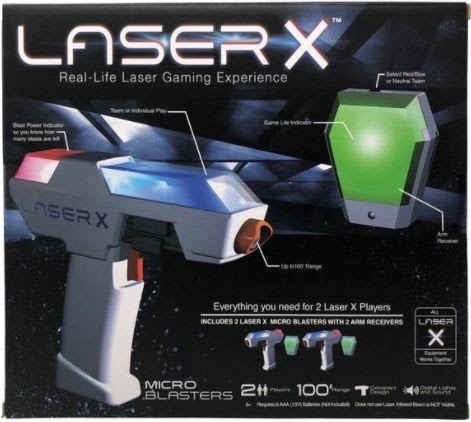 Get Outside and Get Active with Laser X Micro Blasters