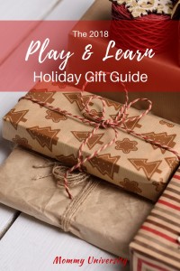 2018 Play and Learn Holiday Gift Guide