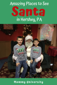 Amazing Places to See Santa in Hershey, PA