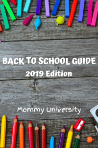 2019 Back to School Guide