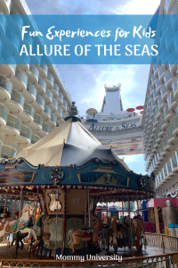 Must Do Experiences for Kids on Allure of the Seas