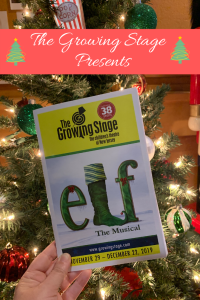 The Growing Stage Presents Elf the Musical