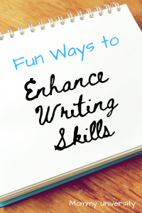 Fun Ways to Enhance Writing Skills