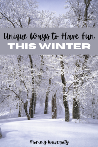 Unique Ways to Have Fun This Winter